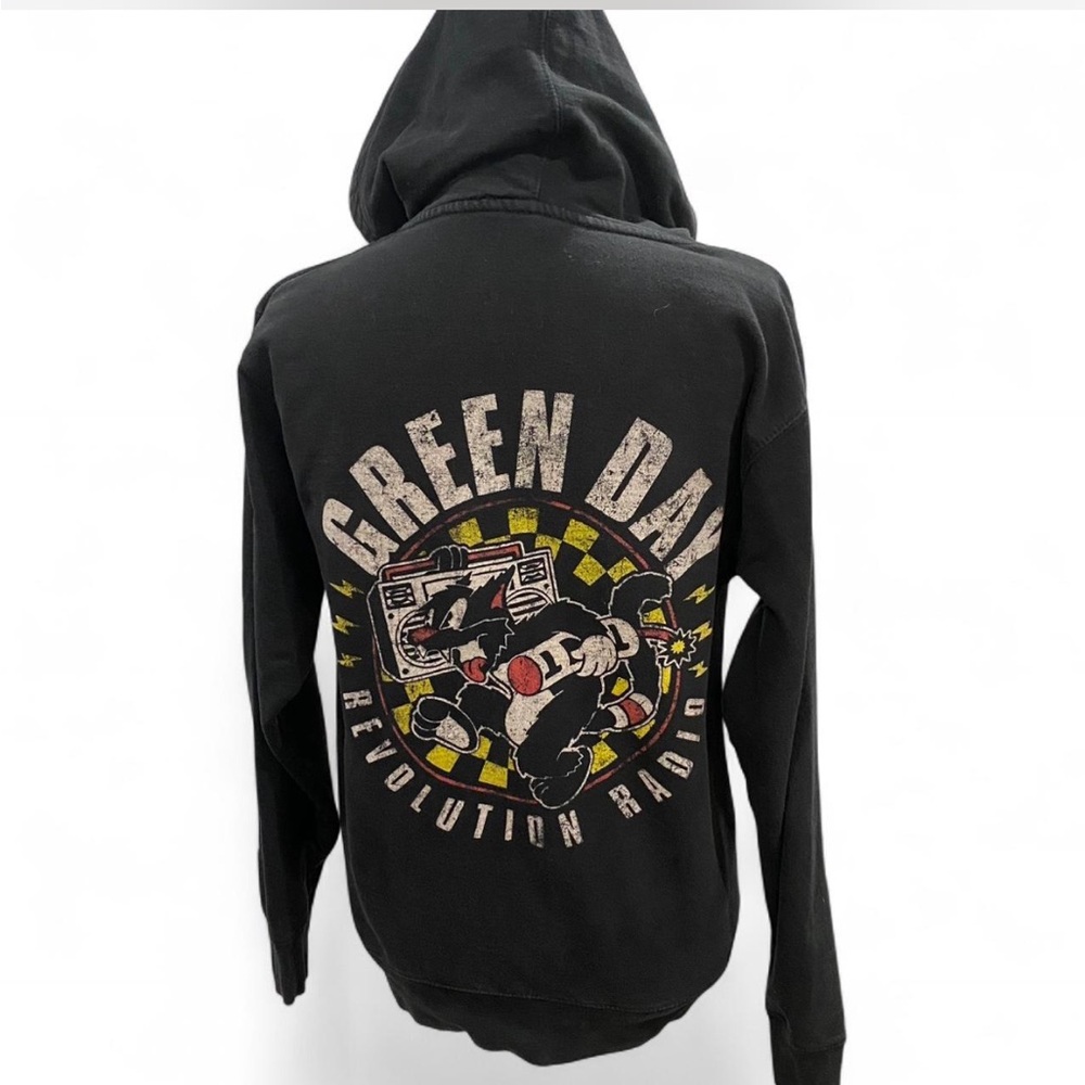 Green Day Revolution Radio Graphic Sweatshirt